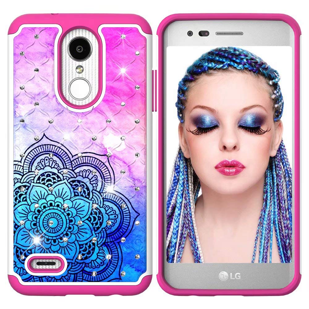 Best bling rhinestone phone case for lg phoenix 2