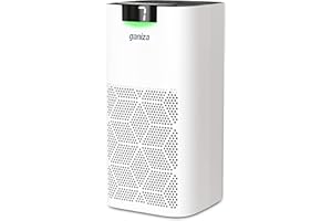 Ganiza Air Purifiers For Home Large Room, 1570ft² H13 HEPA Air Purifiers for Pets with Air Quality Monitor, 23db Air Purifiers for Bedroom Remove Pet Hair Dander Pollen Smoke Dust Mold Odor Eliminator