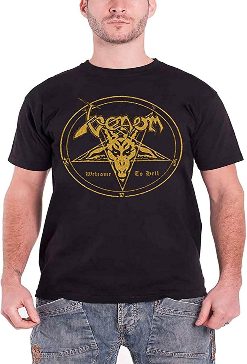 to Hell' T Shirt Black L Amazon.co.uk Clothing