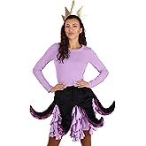 Fun Costumes Women's Ursula Tentacles Costume Kit - Officially Licensed, Plush, and Enchantingly Realistic - Standard - Purple