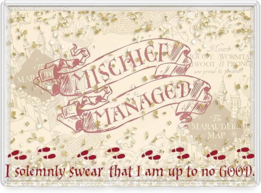 glitter footprints frame