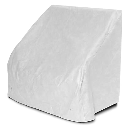 KoverRoos SupraRoos 52450 3-Seat Glider/Lounge Cover, 78-inch Width by 38-inch Diameter by 30-inch Height, White