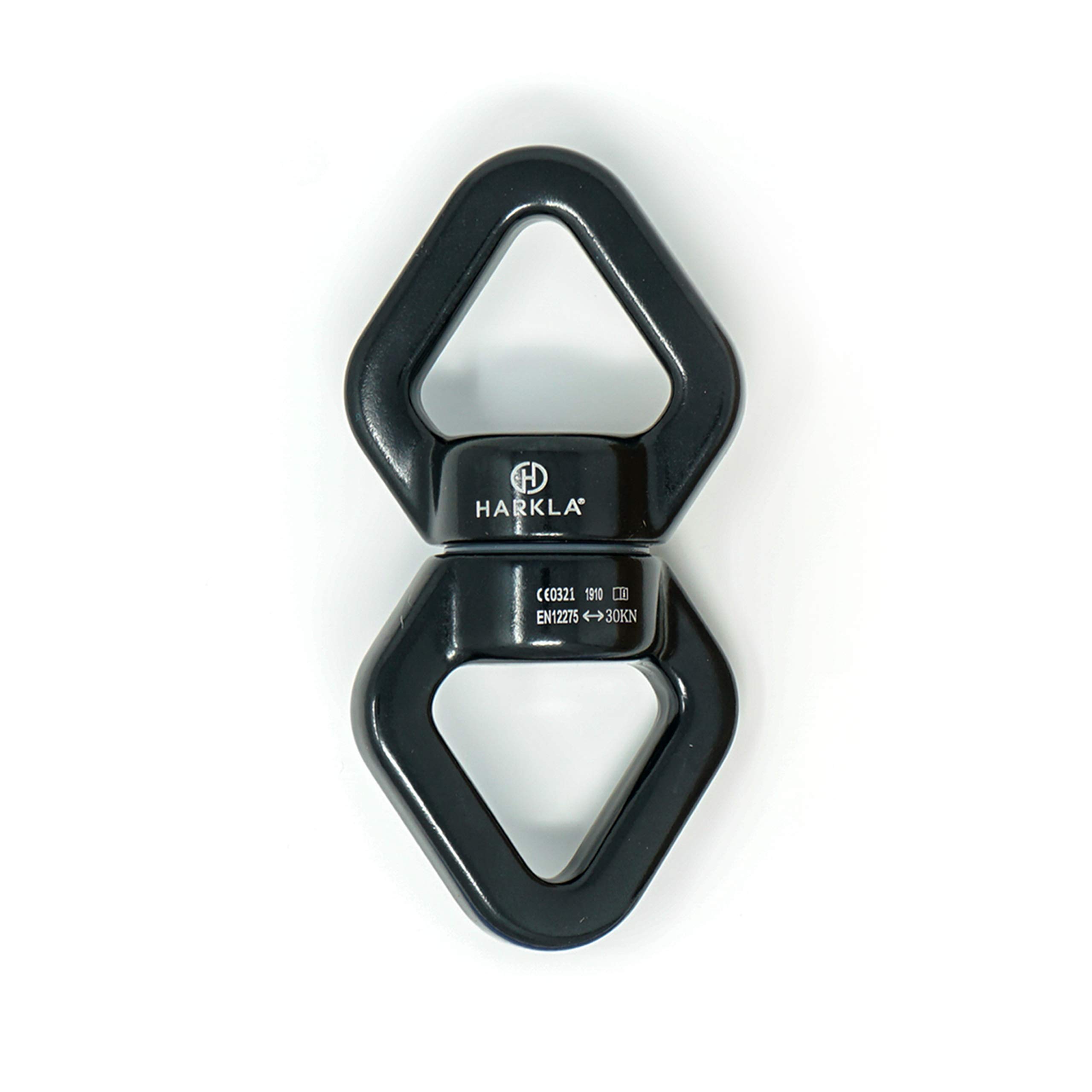 Harkla Swing Swivel (30 kN, 6,744 lbs Rated Breaking Point) - Rotational Device for Swing or Aerial Rig - Frictionless 360 Degree Eye to Eye Swivel