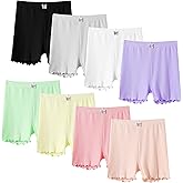 Chicduo 8 Pack Girls Shorts Toddler Biker Shorts Girl Under Dress Shorts Cartwheel Shorts Kids Safety Shorts