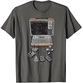Atari Retro Console &amp; Tube TV Video Game T-Shirt