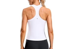 SANTINY Women's Workout Tank Tops Racerback Gym Shirts