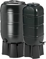 STAR SUPPLIES 100L Outdoor Water Butt with Stand Lid and Tap view 7