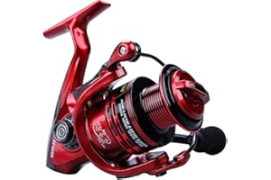 YONGZHI Fishing Reels,13+1BB Light Weight and Ultra Smooth Powerful Spinning Reels for Saltwater and Freshwater Fishing