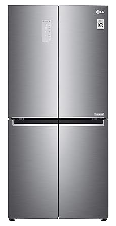LG 594 L Inverter Wi-Fi Frost-Free Side-By-Side Refrigerator (GC-B22FTLPL, Shiny Steel)