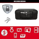 Master Lock Fireproof Safe Box 5L with Key 36.2 x 28.4 x 15.6 cm Black view 4