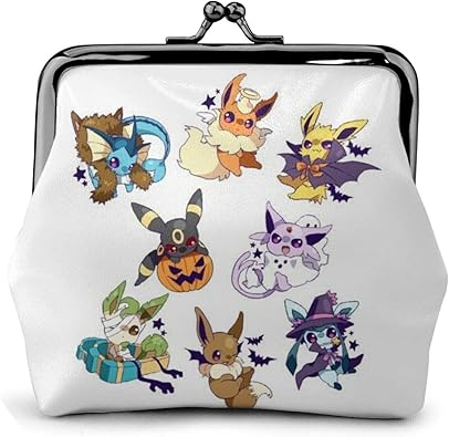 イーブイ シャワーズ サンダース エーフィ 小銭入れ ポーチ カード入れ 小物入れ 小さい ポケット ミニ財布 コインケース 手持つ 収納 可愛い Zarker バッグ スーツケース Amazon