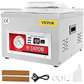 VEVOR Chamber Vacuum Sealer, DZ-260A 6.5 m³/h Pump Rate, Excellent Sealing Effect with Automatic Control, 110V Kitchen Packag