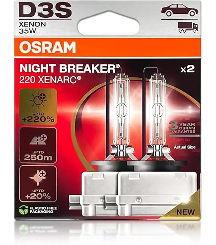 Amazon.com: OSRAM XENARC NIGHT BREAKER LASER D3S, Next Generation