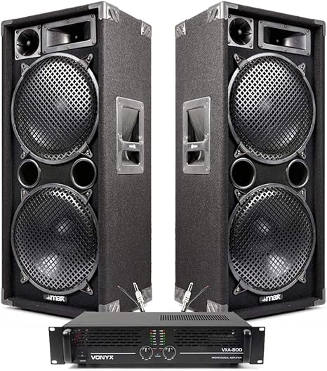 12 inch speaker with amplifier