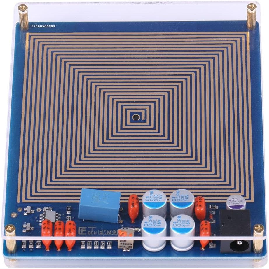 Schumann Wave Generator 7.83HZ DIY Upgraded Version Ultra-low Frequency Pulse Generator Audio Resonator DC 12V 0.5A Improves Sound for Bedroom Sleep Office Creation