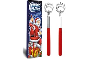 ZALIK Back Scratcher Extendable Stocking Stuffers Gifts for Men Women Adults Teens Gift for Who Have Everything Womens Mens Dad Christmas Mom Grandma Him Her Stuffer Husband Ideas Boyfriend Adult Father Man