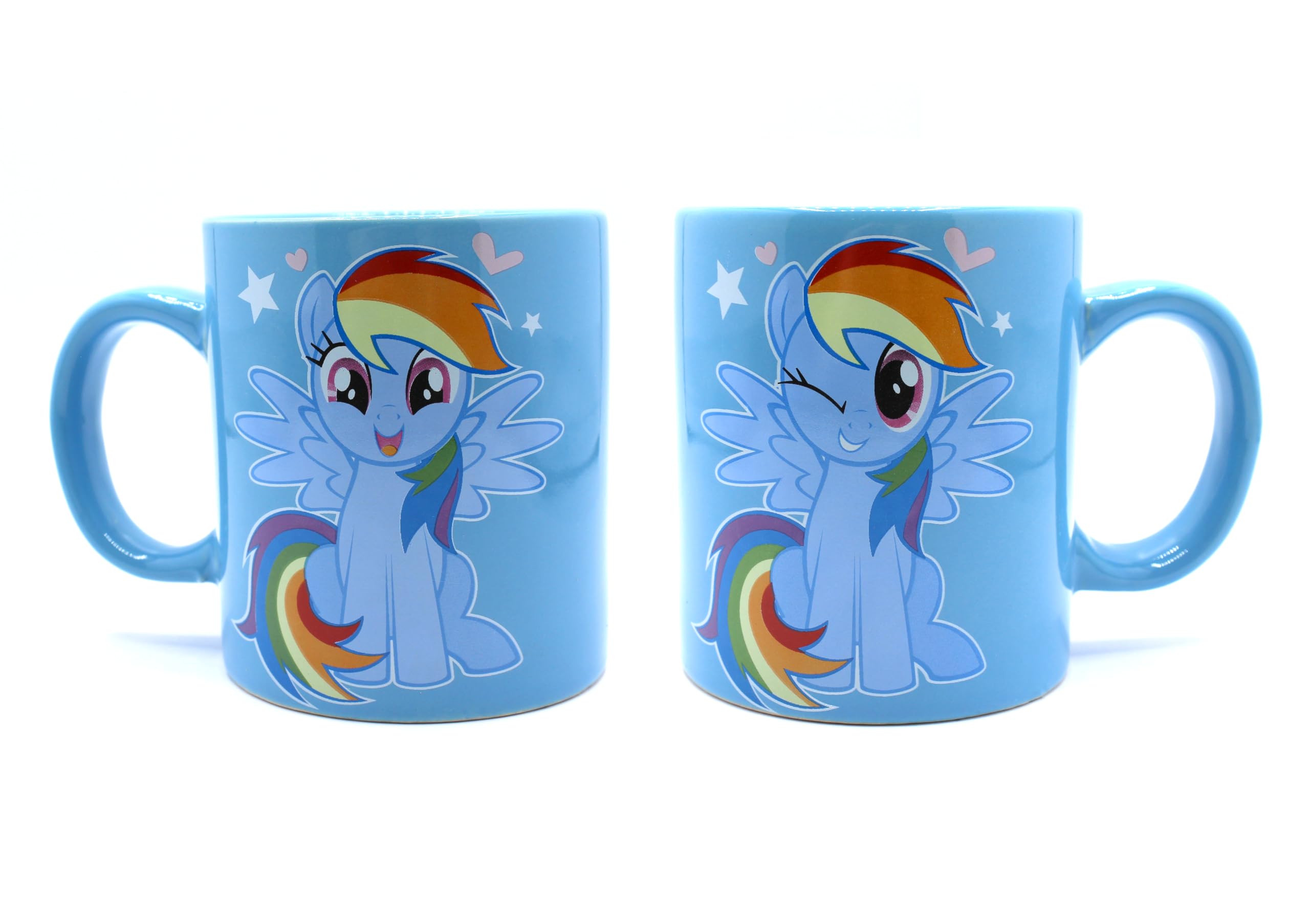Joytoy "My Little Pony-Rainbow Mug, Ceramic, Blue, 8 x 12 x 16 cm