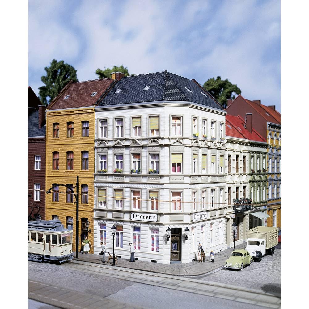 Auhagen 11398 "Corner House Schmidtstrabe 25" Modelling Kit