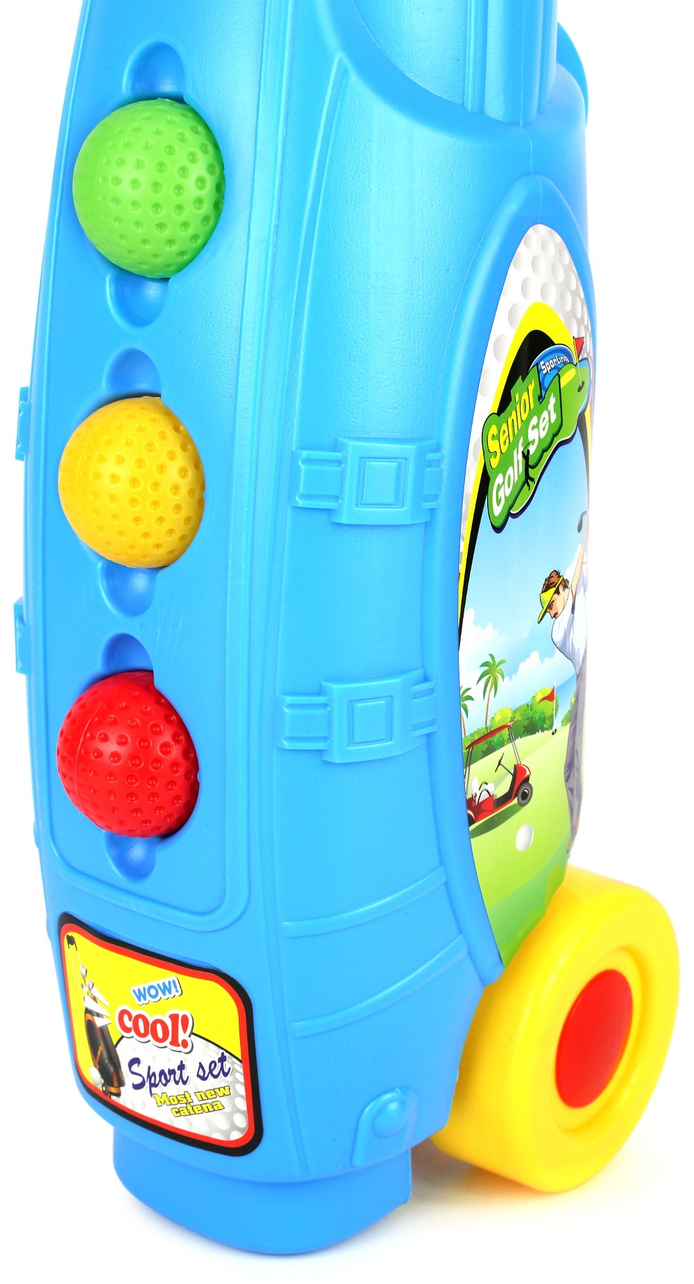 Velocity Toys Golf Master Sport Children's Kid's Toy Golf Play Set w/ 3