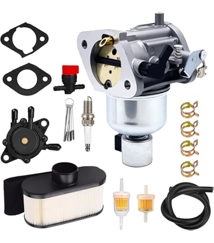 15004-0985 / 15004-0829 Vergaser-Kit Für Kawasaki FR651V, FS651V, FR691V, FS691V – Inkl. Kraftstoffpumpe, Luftfilter, Zündkerze Und Kraftstofffilter