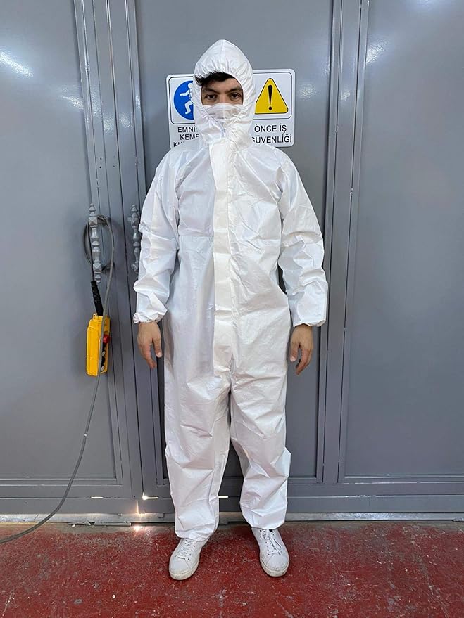 Disposable EN 14126 (Type 5/6) Standard Coverall Overalls