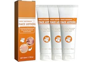 Face Antiperspirant Lotion, Sweat Control for Face Forehead Scalp, Oil Control Non-Greasy, Skin-Friendly for Sensitive Skin, 