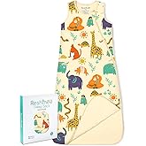 babee Reshinee Bamboo Viscose Sleep Sack for Babies and Toddlers 1.0 Tog Wearable Blanket 2-Way Zipper Baby Shower Gifts
