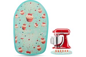 JAYOBGO for Kitchen Aid Mixer Sliding Mat - Slider Mat for Kitchen Aid Artisan 4.5-5 Qt Tilt-Head Stand Mixer, Mover Mixer Slider Pad for Kitchen Aid Mixer Attachment Kitchen Appliance Countertop Accessories