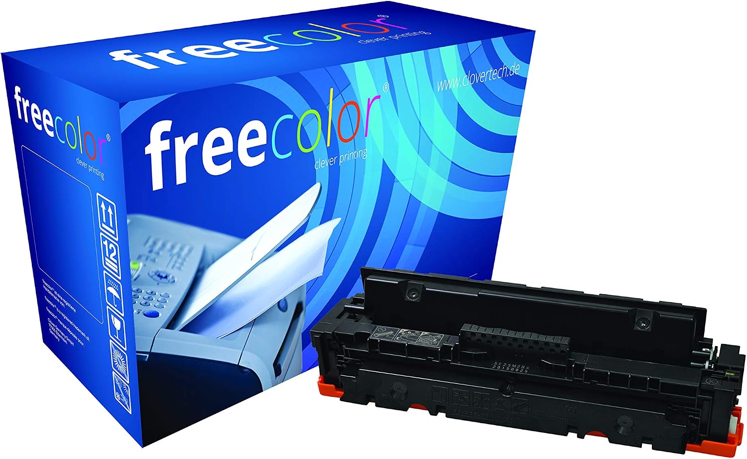 Freecolor M452K-HY-FRC Toner Cartridge Replaces HP 410X, CF410X Black 6500 Pages Compatible Toner