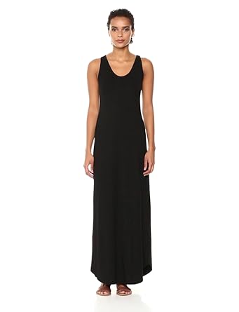 Karen Kane Women's Adjustable Slit Maxi Dress, Black, XS at Amazon ...