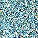 Sprinkle Pop Sea Glass Sprinkle Mix| Navy Blue Teal Light Blue White Sprinkles with Gold Dragees| Ocean Sea Themed Sprinkles Made in USA for Decorating Father’s Day Boy Cupcakes Cakes Cookies, 2oz