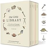 Our Little Library Vol. 3: Dinosaurs, Space, Tools, Bugs, and Sports Board Book Set for Boys & Girls (Tabitha Paige Children's Book Series)
