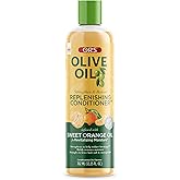 ORS Olive Oil Strengthen &amp; Nourish Replenishing Conditioner infused with Sweet Orange Oil for Revitalizing Moisture 12.25 Ounce (Pack of 1)