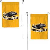 Desert Cactus University of Wisconsin Milwaukee UWM Garden Flag – 19 x 12 inch Milwaukee Panthers Banner, For Outdoor Display and Events (Design 2)