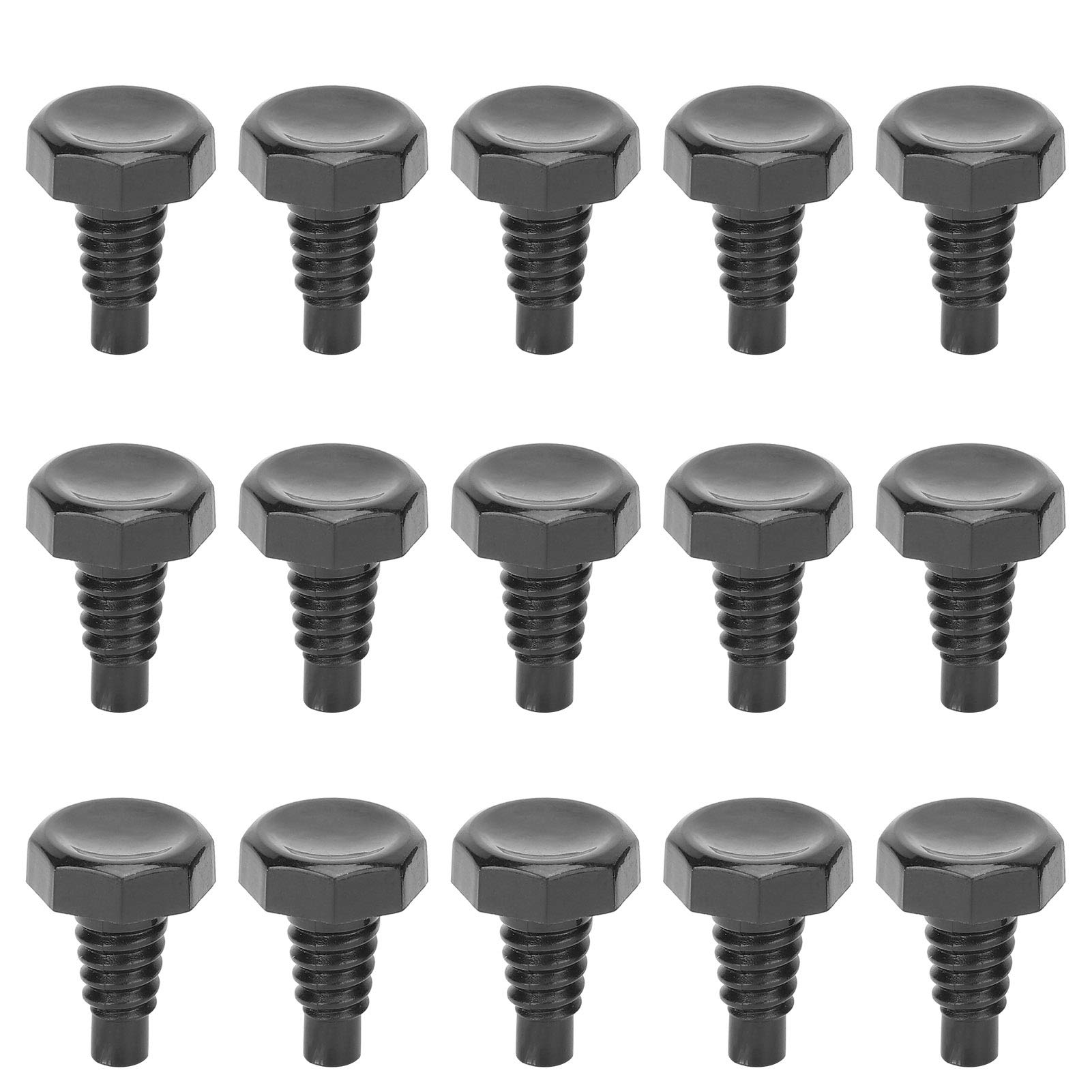 15 Pieces Of Snooker Cue Bottom Cover, Tail Plug, Protective Cover, Anti-Collision Billiard Accessories, Billiard Cue Bottom Cover