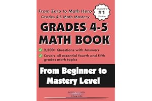 ELEMENTARY MATH ESSENTIAL PRACTICE WORKBOOK: GRADES 4-5