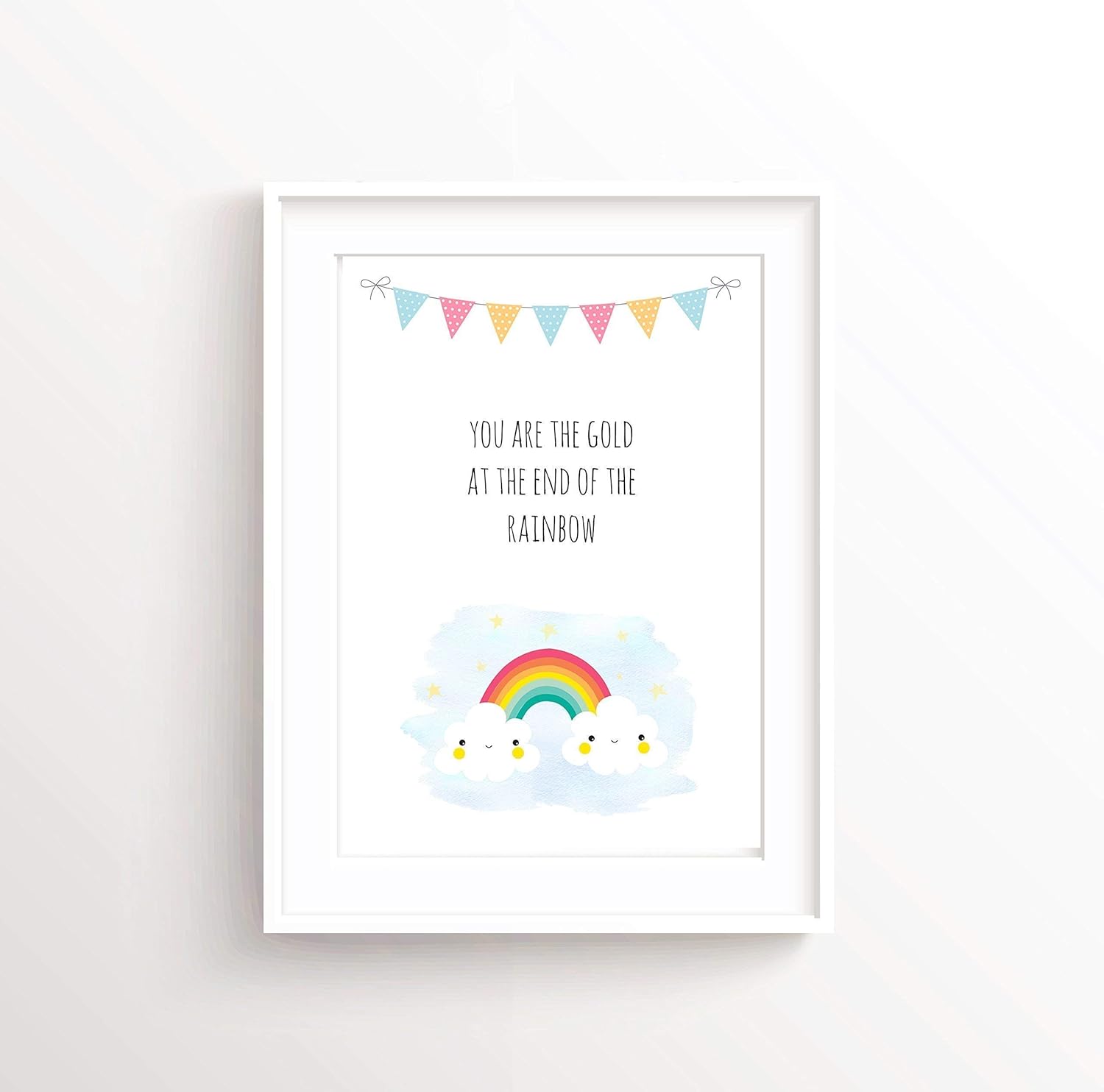 rainbow baby decor