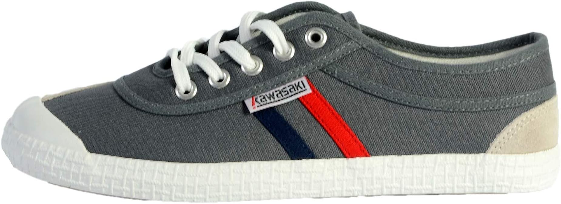 Kawasaki Retro Trainers Men Grey 8 Low Top Trainers
