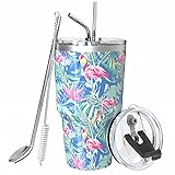 Pandaria 30oz Insulated Tumblers with Lids and