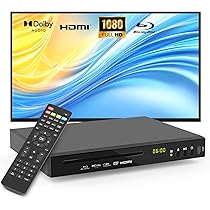 Blu-ray DVD Player Full HD 1080p with Dolby Digital, TrueHD 