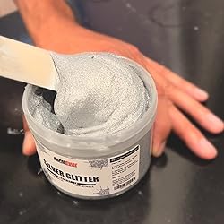 Rapid Cure® Silver Glitter Screen Printing Ink