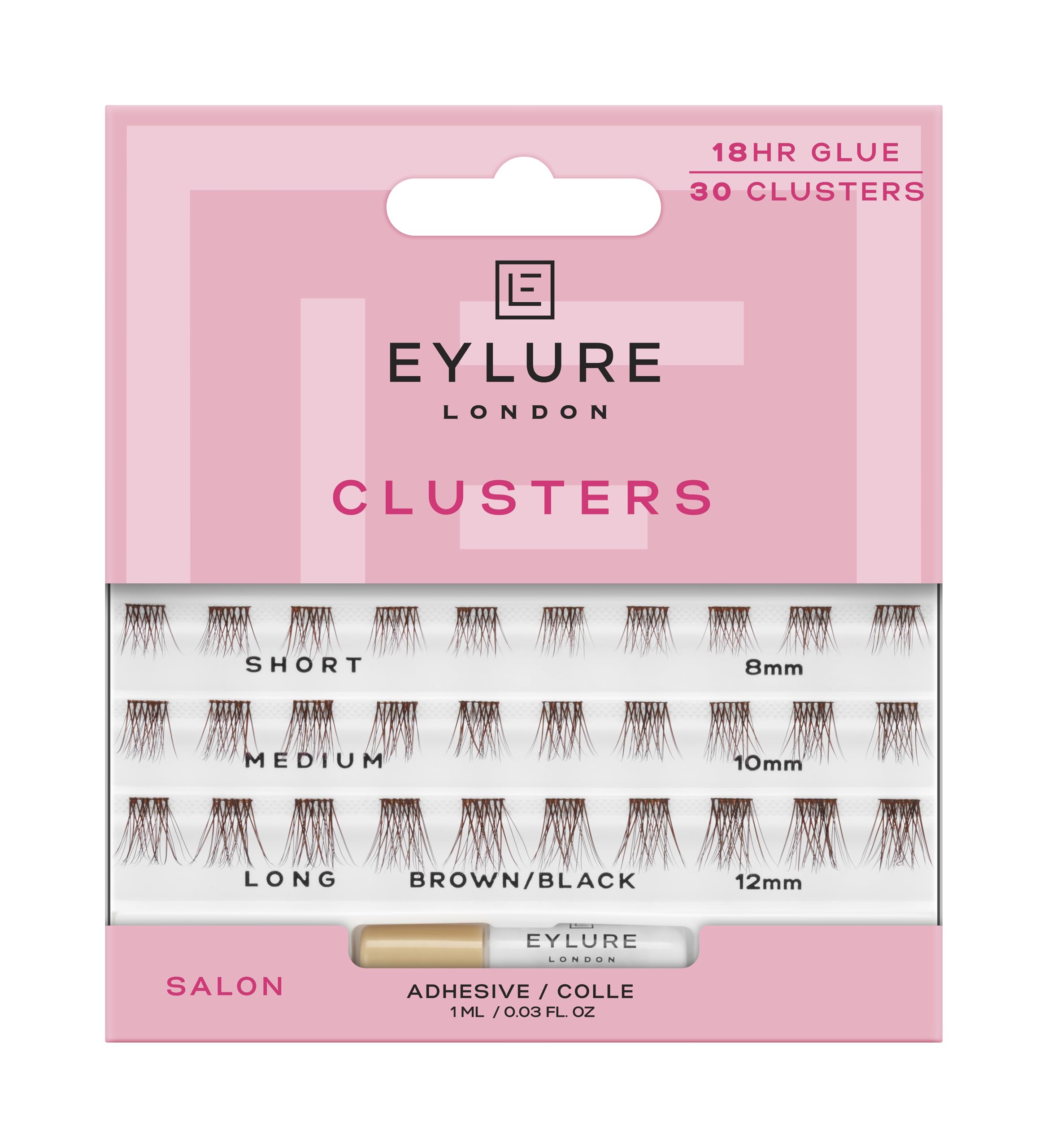 Eylure Clusters Brown/Black