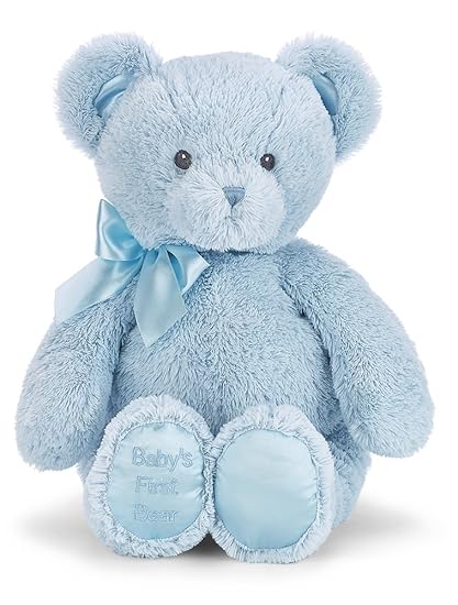 blue bear stuffed animal