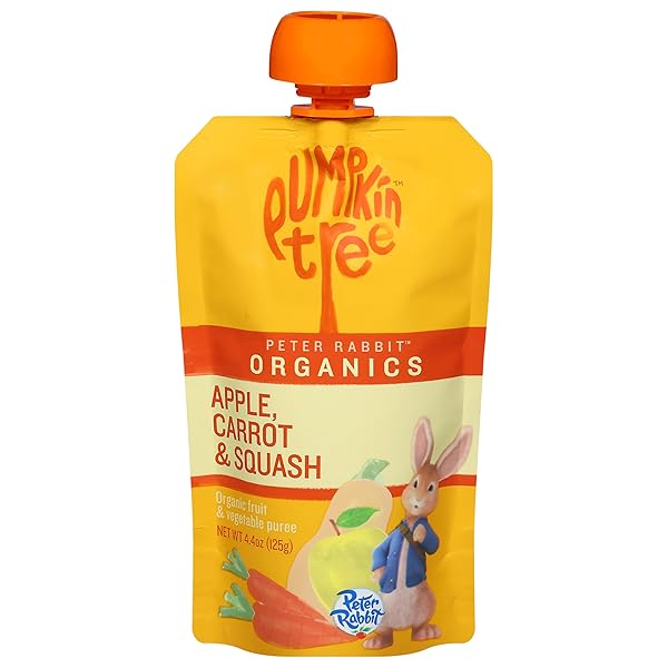 PETER RABBIT ORGANICS BABY CARROT SQUASH APPLE, 4.40...