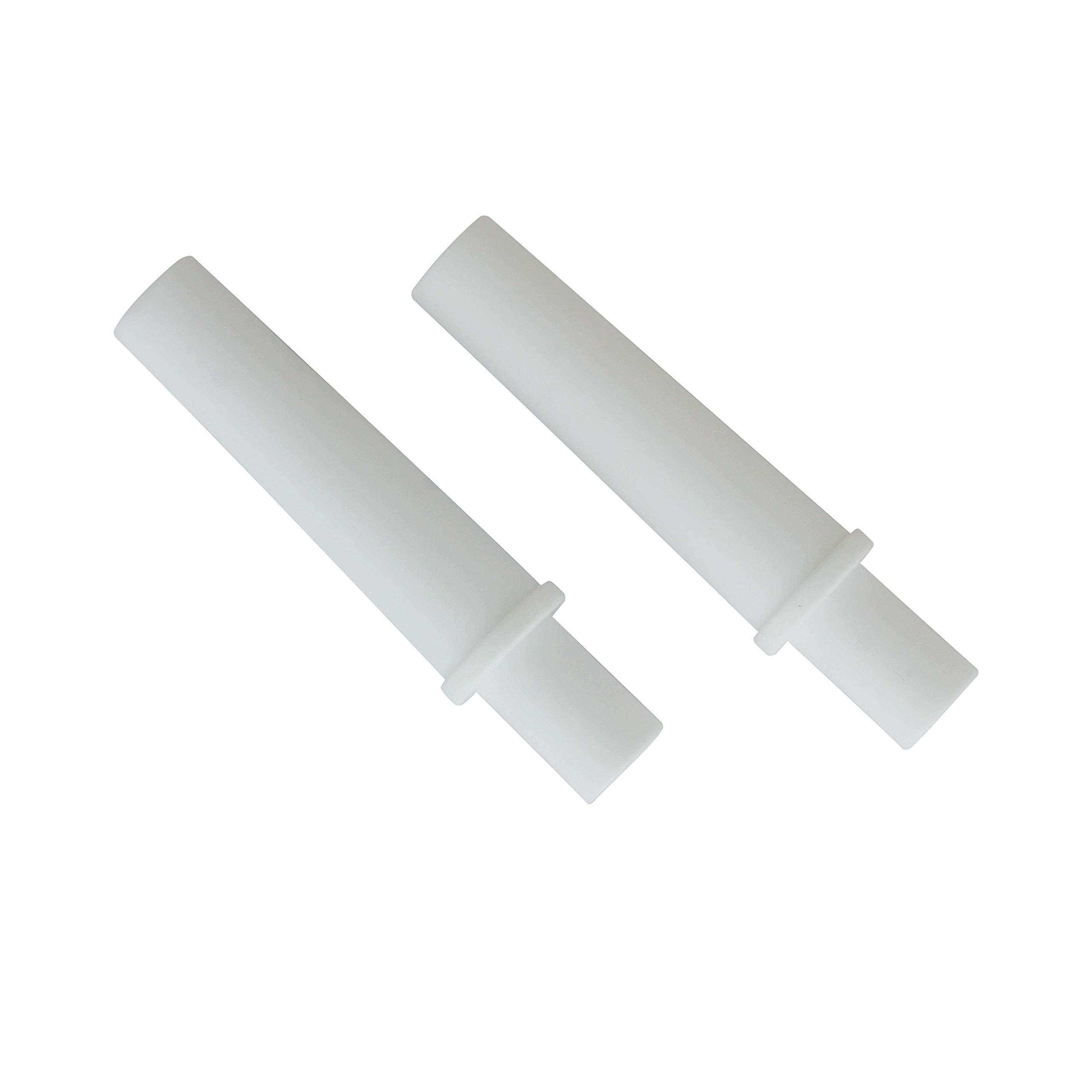 TCP Global 2 Pack of Sand Blaster Ceramic Nozzles Only - Replacement Sandblasting Tips, Universal Size Fits TCP Gravity Feed Sand Blaster Kit, Speedblaster, Other Brands - Blast Abrasive Media