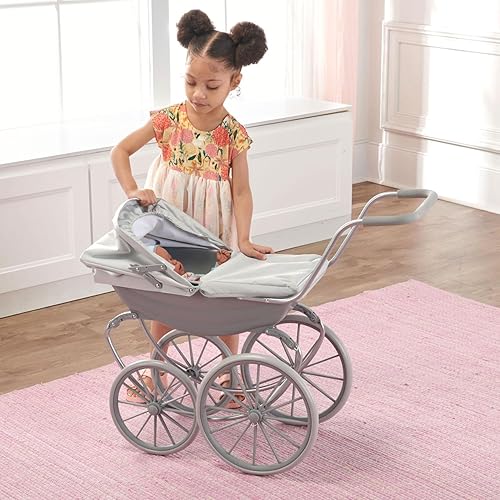 Badger Basket London Doll Stroller Stylish Toy Stroller for 18