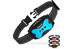 DogRook Dog Bark Collar | Smart Collar for Dog Training | Beep & Vibration | Rechargeable & Waterproof | No Shock Collar for 