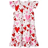COTRIO Girls Nightgowns Toddler Unicorn Pajamas Kids Mermaid Sleepwear Night Dress Sleep Clothes Nightshirt Nightie