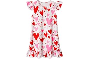 COTRIO Girls Nightgowns Toddler Unicorn Pajamas Kids Mermaid Sleepwear Night Dress Sleep Clothes Nightshirt Nightie