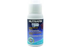 Nutrafin Betta Plus Tap Water Conditioner for Bettas, 120ml (4-Ounce), White